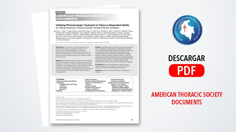 🟢#COMUNICADO – AMERICAN THORACIC SOCIETY DOCUMENTS