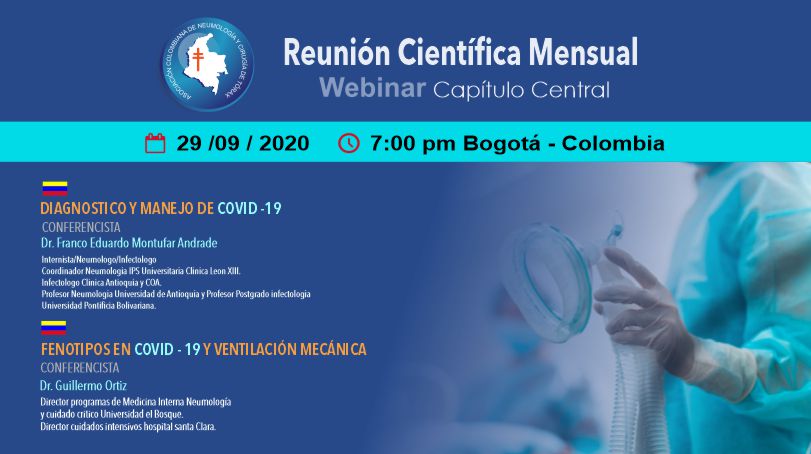 🔴#WEBINAR Capitulo Central “Reunión Científica Mensual”