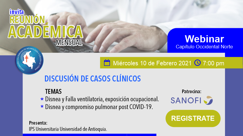 🔴#WEBINAR: REUNIÓN ACADÉMA “DISCUSIÓN CASOS CLINICOS”