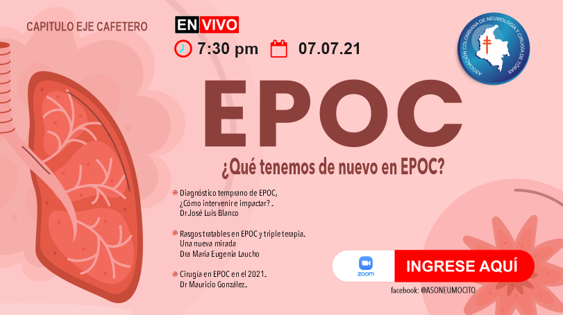 🔴#WEBINAR: 🚨¿QUÉ TENEMOS DE NUEVO EN EPOC?🚨