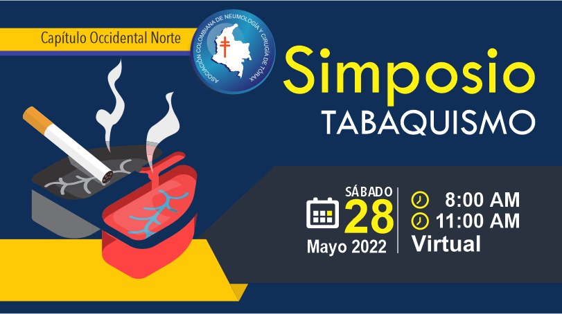 #Simposio #Tabaco El Capítulo Occidental Norte los invita a participar del 𝑺𝑰𝑴𝑷𝑶𝑺𝑰𝑶 𝑫𝑬 𝑻𝑨𝑩𝑨𝑸𝑼𝑰𝑺𝑴𝑶