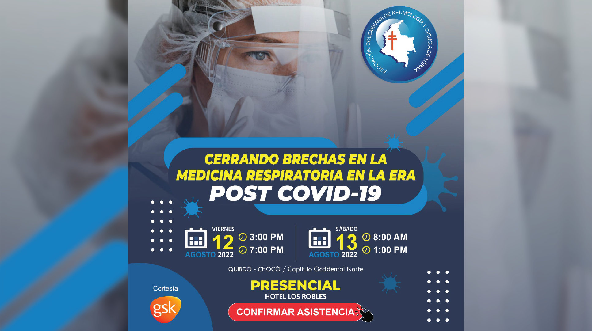 #Evento #Neumología Cerrando brechas en la Medicina Respiratoria en la era Post Covid-19