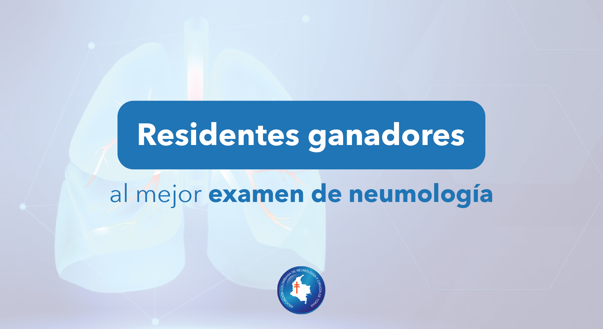 #Neumología Residentes ganadores al mejor examen de Neumología