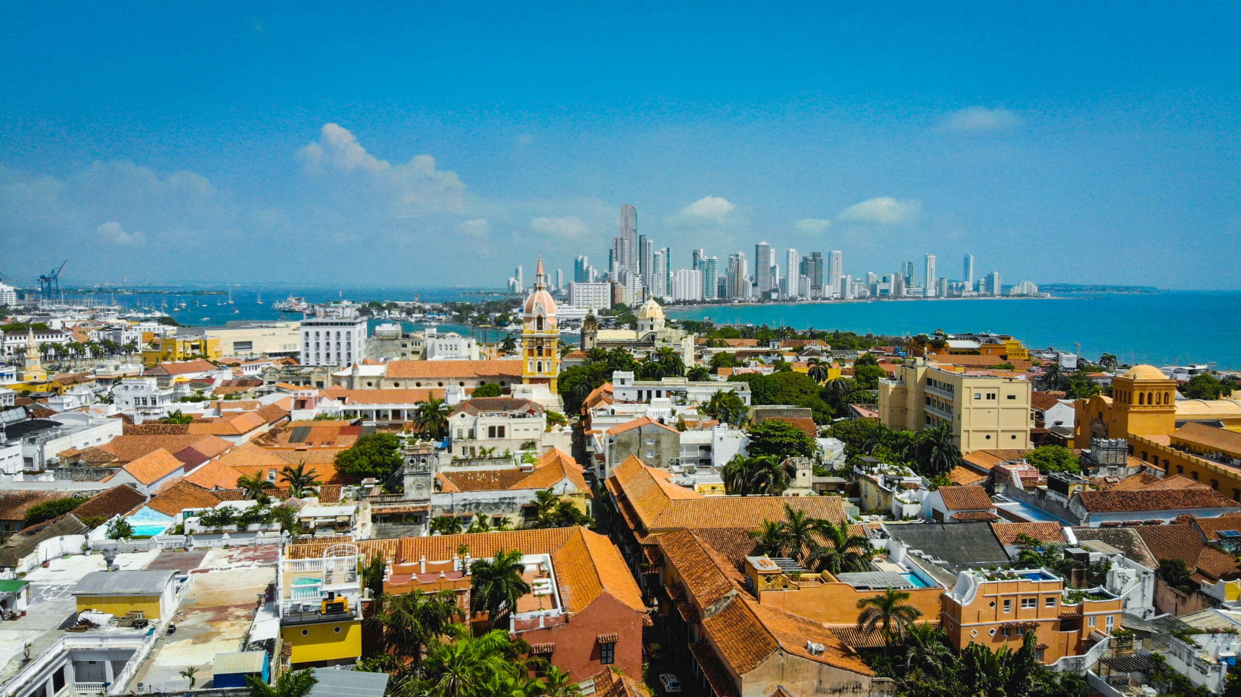 Beautiful Sunny Day in Cartagena