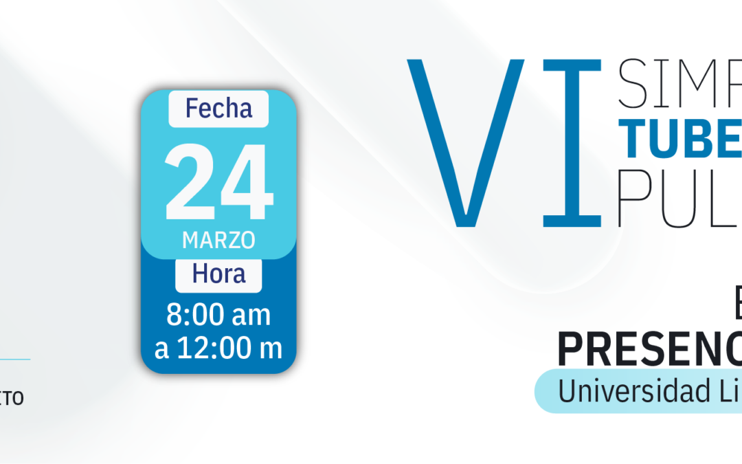 Banner VI Simposio de Tuberculosis 2026